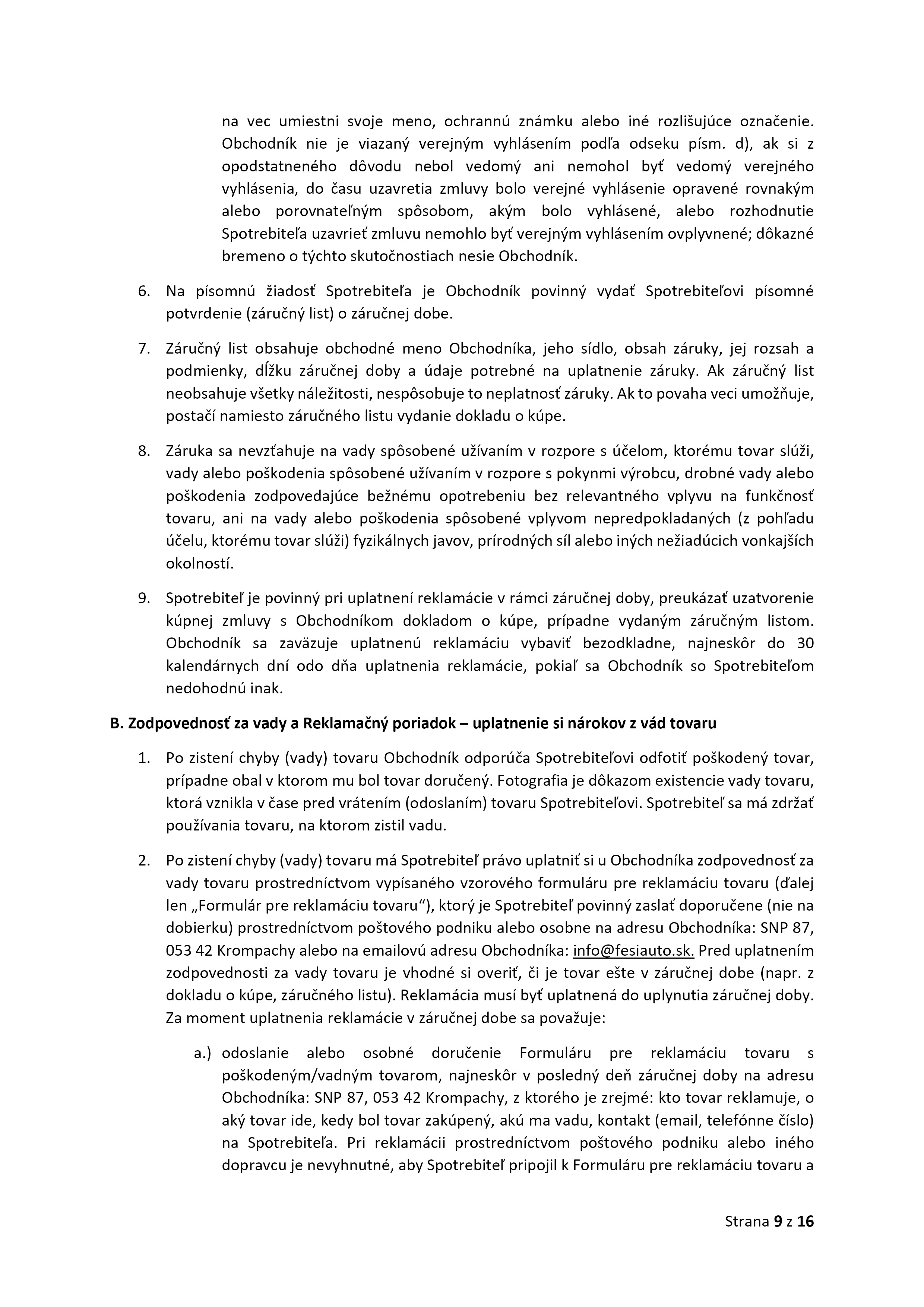 2024.07.01 - Obchodné podmienky pre spotrebiteľov www.fesiauto.sk e-shop (9)